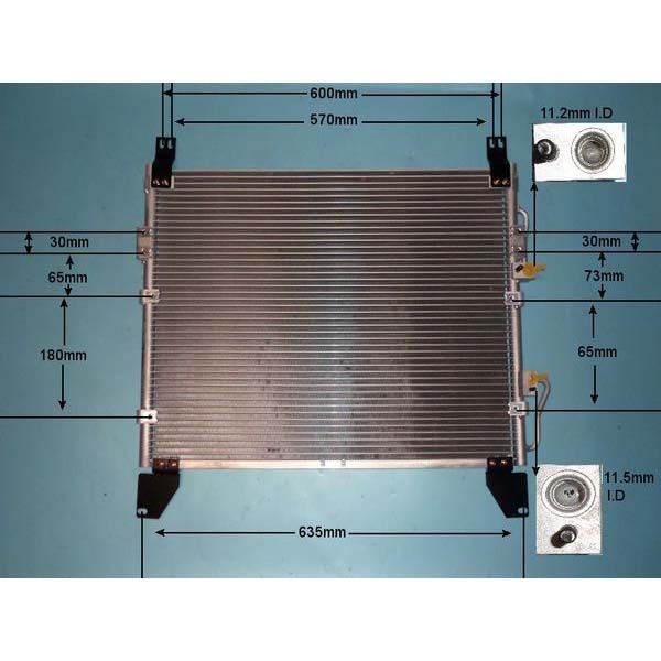 Condenser (AirCon Radiator) Ssang Yong Rexton 270 2.7 Xdi