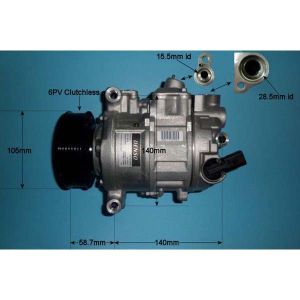 Compressor (AirCon Pump) VW Amorak 2.0 BiTDi Diesel (Mar 2012 to 2021)