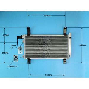 Condenser (AirCon Radiator) Mazda 6 2.0 16v Petrol (Jun 2002 to Aug 2007)