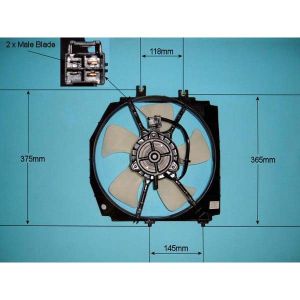 Condenser Cooling Fan Mazda 323 / 323F 1.5 Petrol Automatic (Aug 1994 to Sep 1998)