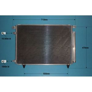 Condenser (AirCon Radiator) Mazda MPV 2.0 16v Petrol (Jun 1999 to Jul 2002)