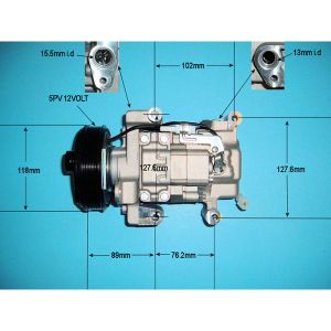 Compressor (AirCon Pump) Mazda 5 2.0 Petrol (Jan 2005 to Jan 2009)