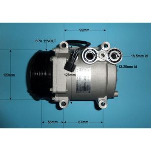 Compressor (AirCon Pump) Mazda 2 1.4 MZR-CD Diesel (Jan 2008 to Jun 2015)