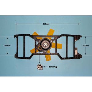 Radiator Cooling Fan Mazda 2 1.25 Petrol (Mar 2003 to Oct 2007)