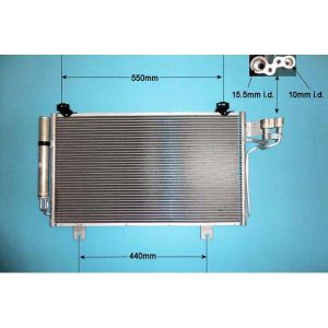 Condenser (AirCon Radiator) Mazda 3 2.0 G 120 Petrol (Sep 2013 to 2023)