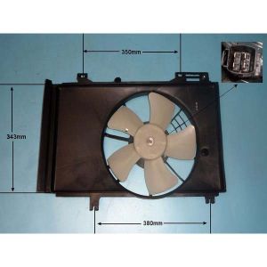 Radiator Cooling Fan Mazda 2 1.3 Petrol (Oct 2007 to Jun 2015)