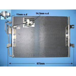 Condenser (AirCon Radiator) Mercedes A Class (W168) 1.6 A160 Petrol (Mar 2001 to Aug 2004)