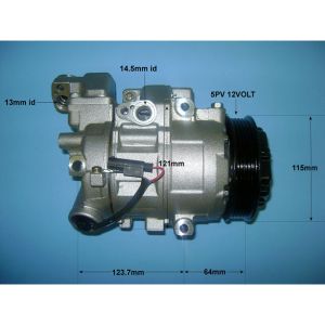 Compressor (AirCon Pump) Mercedes A Class (W168) 1.9 A190 Petrol (Mar 1999 to Feb 2001)