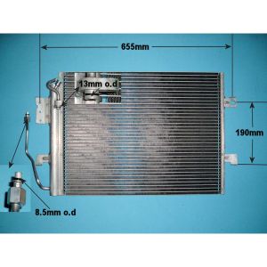 Condenser (AirCon Radiator) Mercedes A Class (W168) 1.9 A190 Petrol (Mar 1999 to Feb 2001)