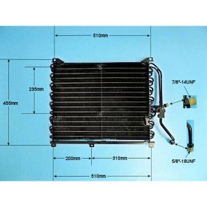 Condenser (AirCon Radiator) Mercedes 190 (W201) 2.6 Cosworth 201 series Petrol (Jan 1988 to Dec 1993)