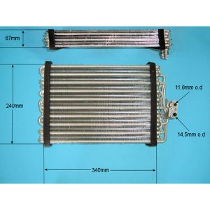 Evaporator Mercedes E Class (W210) 2.2 E220 CDi Diesel (Jun 1998 to Mar 2002)