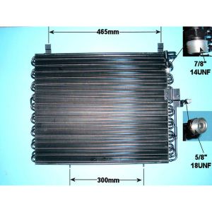 Condenser (AirCon Radiator) Mercedes E Class (W124) 2.0 200E Petrol (Jun 1985 to Oct 1988)
