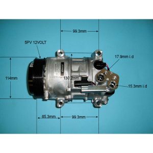 Compressor (AirCon Pump) Mercedes A Class (W169) 2.0 A200 Turbo Petrol Automatic (Aug 2004 to Dec 2007)