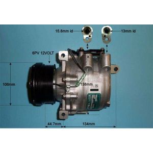 Compressor (AirCon Pump) Mercedes SL (R129) 3.2 320SL Petrol (Sep 1993 to Oct 2001)
