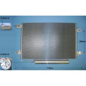 Condenser (AirCon Radiator) Mercedes A Class (W169) 2.0 A200 Turbo Petrol Automatic (Aug 2004 to Dec 2007)