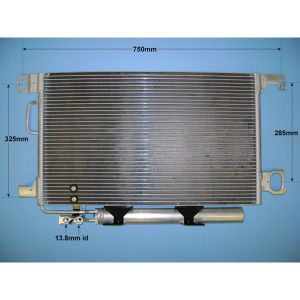 Condenser (AirCon Radiator) Mercedes C Class (W203) 1.8 C160 Petrol (May 2006 to Feb 2008)