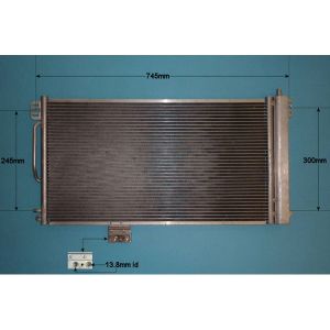 Condenser (AirCon Radiator) Mercedes C Class (W203) 1.8 C180 Kompressor Petrol (May 2002 to Apr 2004)