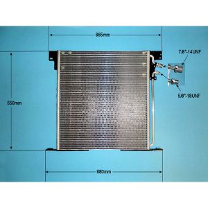 Condenser (AirCon Radiator) Mercedes Vito (W638) (97-03) 2.3 110 D Diesel (Mar 1997 to Mar 1999)