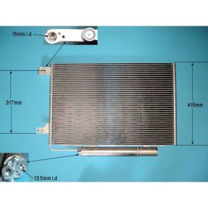 Condenser (AirCon Radiator) Mercedes A Class (W169) 1.7 A170 Petrol Manual (Sep 2004 to Dec 2007)