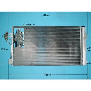Condenser (AirCon Radiator) Mercedes Viano 2.2 CDi Diesel (Dec 2007 to Mar 2010)