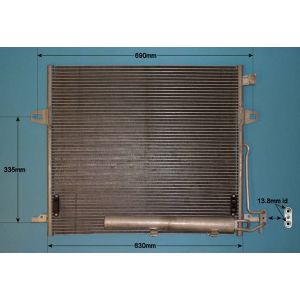 Condenser (AirCon Radiator) Mercedes M Class (W164) 4.0 ML420 CDi Diesel (Feb 2006 to Jun 2011)