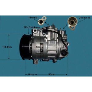Compressor (AirCon Pump) Mercedes SLK (R171) 3.5 SLK350 Petrol (May 2004 to May 2006)