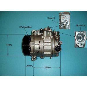 Compressor (AirCon Pump) Mercedes S Class (W221) 3.0 S280 Petrol (Oct 2005 to Sep 2006)