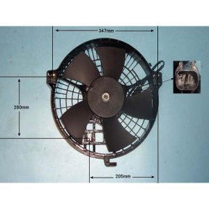 Condenser Cooling Fan Mercedes Vito (W638) (97-03) 2.2 108 CDi Diesel (Mar 1999 to Jul 2003)