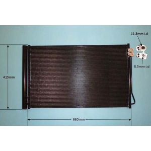 Condenser (AirCon Radiator) Mercedes Vito (W447) (14-) 2.2 CDi Diesel (Oct 2014 to 2023)