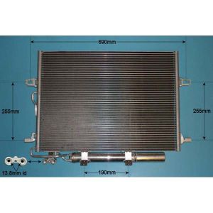 Condenser (AirCon Radiator) Mercedes CLS (W219) 6.2 63 AMG Petrol (Apr 2006 to Dec 2010)