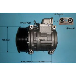 Compressor (AirCon Pump) Mercedes Truck Actros (96-02) 3343 Diesel Manual (Sep 1996 to Oct 2002)