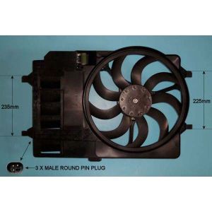 Radiator Cooling Fan Mini (R50/R53/R56) 1.6 16v Petrol (Jun 2000 to Mar 2003)