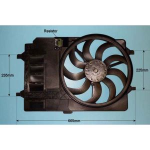 Radiator Cooling Fan Mini (R50/R53/R56) 1.6 16v Convetible Petrol (Apr 2003 to Jan 2013)