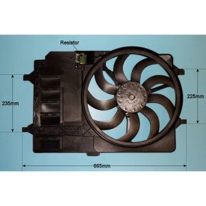 Radiator Cooling Fan Mini (R50/R53/R56) 1.6 16V (R50/R53) Petrol (Apr 2003 to Jan 2007)