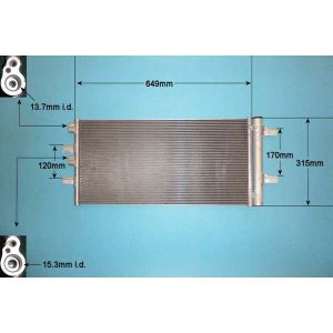 Condenser (AirCon Radiator) Mini (F55/F56) 1.5 D Diesel (Oct 2013 to Jul 2017)