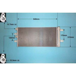 Condenser (AirCon Radiator) Mini Convertible 1.2 Petrol (Jun 2015 to Oct 2017)