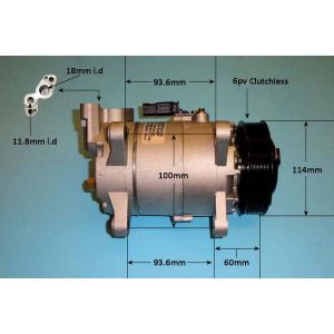 Compressor (AirCon Pump) Mini (F55/F56) 1.5 Petrol (Dec 2013 to Feb 2018)