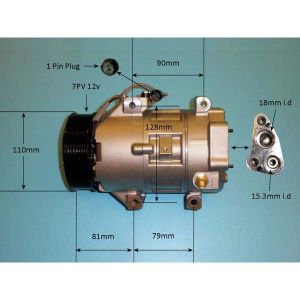 Compressor (AirCon Pump) Mini (R50/R53/R56) 1.4 TD Diesel (Apr 2003 to Jan 2007)