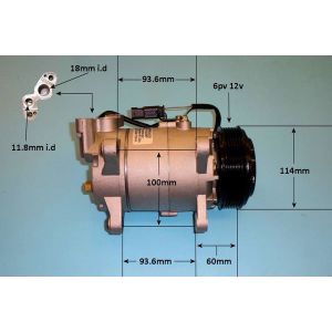 Compressor (AirCon Pump) Mini (F55/F56) 1.2 (F56) Petrol (Jun 2014 to Oct 2017)
