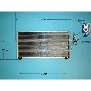 Condenser (AirCon Radiator) Mitsubishi Colt MK5 1.6 Petrol Automatic (May 1996 to 2001)