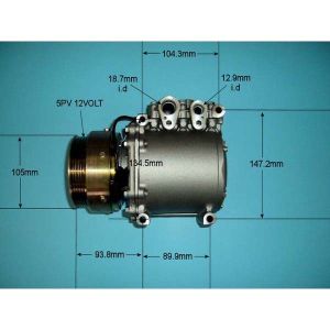 Compressor (AirCon Pump) Mitsubishi Colt MK5 1.5 Petrol Manual (Sep 1995 to 2001)