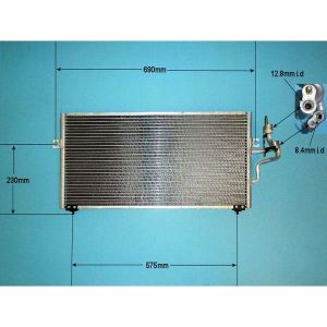 Condenser (AirCon Radiator) Mitsubishi Colt MK5 1.5 Petrol Automatic (Sep 1995 to 2001)