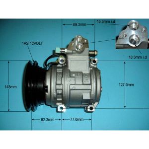 Compressor (AirCon Pump) Mitsubishi Shogun 3.5 V6 Diesel (Feb 1994 to Apr 2000)