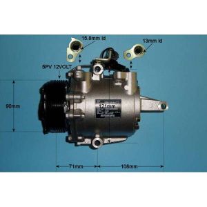 Compressor (AirCon Pump) Mitsubishi Colt MK6 04-12 1.5 Petrol (Sep 2008 to Jun 2012)