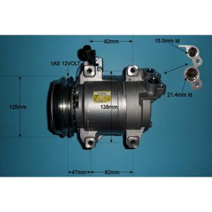 Compressor (AirCon Pump) Mitsubishi L 200 2.5 DiD Diesel (Nov 2005 to Dec 2009)