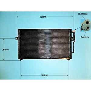 Condenser (AirCon Radiator) Mitsubishi Carisma 1.9 TDi Diesel (Apr 1997 to Feb 1999)