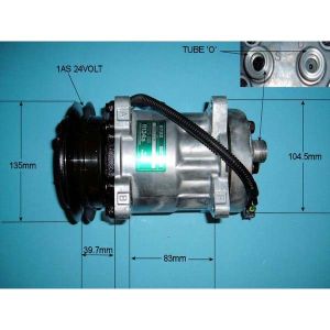 Compressor (AirCon Pump) New Holland / Ford Dozer D180 Diesel (1990 to 2023)