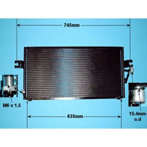 Condenser (AirCon Radiator) Nissan Almera 1.4 Petrol (Feb 1998 to Jul 2000)