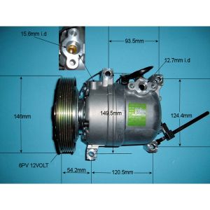 Compressor (AirCon Pump) Nissan Primera 1.6 Petrol (Jan 1994 to Dec 1995)