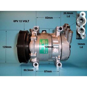 Compressor (AirCon Pump) Nissan Kubistar 1.9 D Diesel (Jan 2004 to 2023)